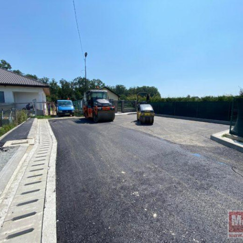 Lucrări de modernizare pe strada Crizantemelor și strada Alunis