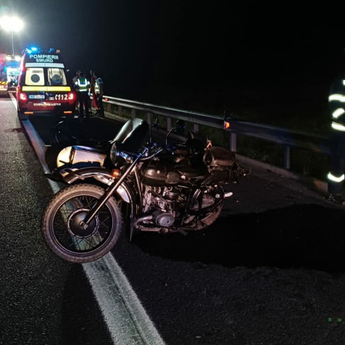 accident grav pe autostrada A1 în județul hunedoara