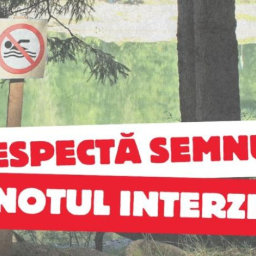 Pericol pe malurile apelor: apel la prudență de la ISU Cluj