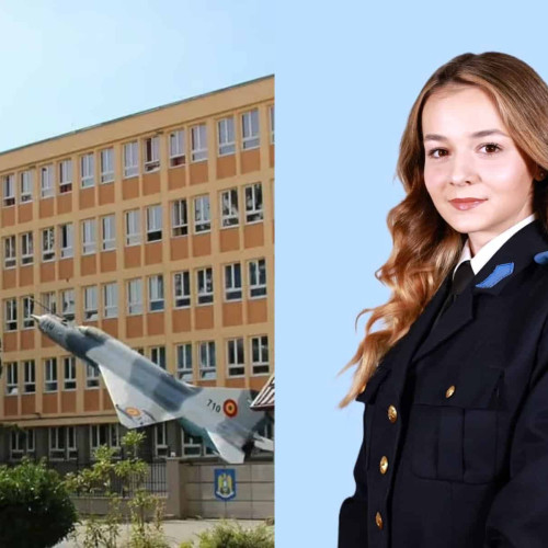 Maria Hulugean, prima la admiterea la Academia Forțelor Aeriene "Henri Coandă" din Brașov
