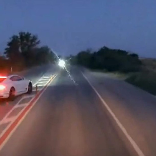 Evitare rutieră spectaculoasă pe șoseaua din Bulgaria