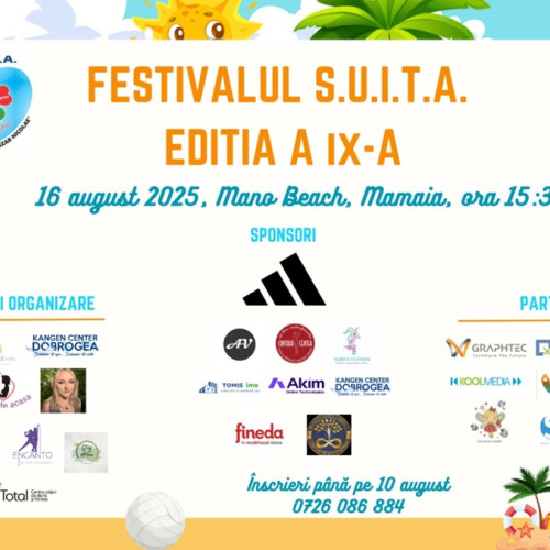 festivalul SU.I.T.A. de la Mamaia, un eveniment caritabil dedicat copiilor cu dizabilități