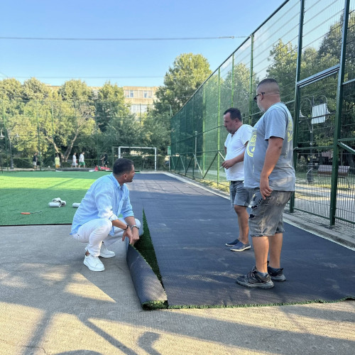 extinderea parcului din zona Poarta 6 și modernizarea terenurilor de sport