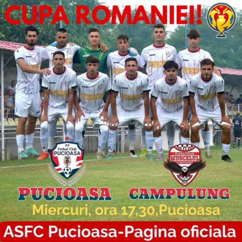 fc pucioasa se pregătește pentru meciul crucial din cupa româniei