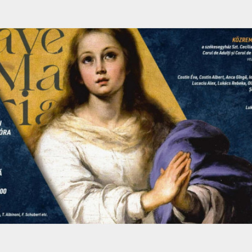 Concert Ave Maria la Catedrala Romano-Catolică din Oradea în ajunul hramului