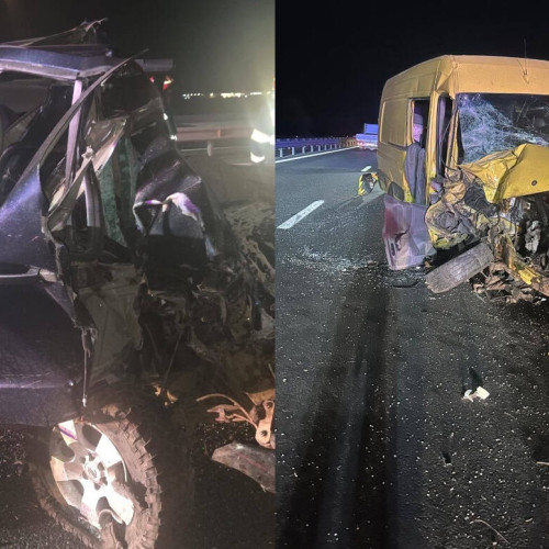 accident grav pe autostrada A1 Sebeș-Deva, trei persoane rănite