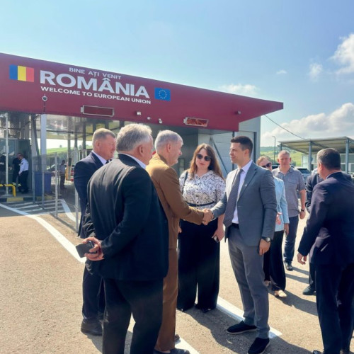Județul Botoșani devine punct de referință în cooperarea româno-ucraineană prin deschiderea unui nou punct de trecere a frontierei