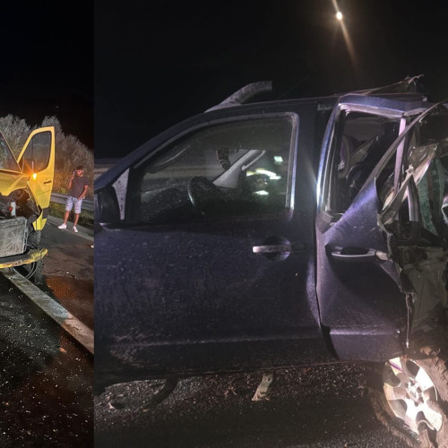 accident rutier pe autostrada A1 în județul Hunedoara