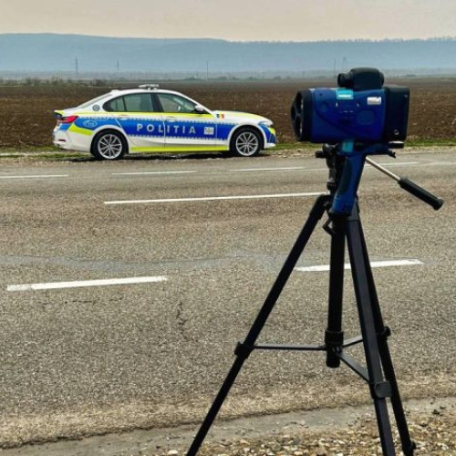 Campanie de verificare a vitezei în Vrancea