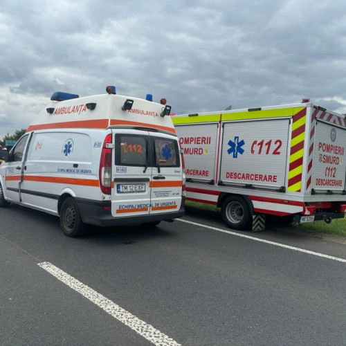accident grav pe DJ 661 în satul Florești, comuna Tănăreni