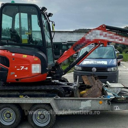 Trafic de vehicule furate în Maramureș: polițiștii de frontieră cercetează un cetățean român