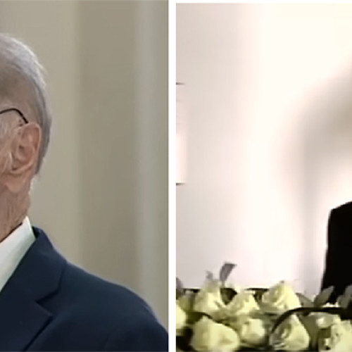 Titlu: omagiu adus lui ion iliescu la palatul cotroceni