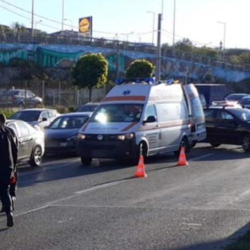 Accident rutier pe strada Frunzisului din Cluj-Napoca