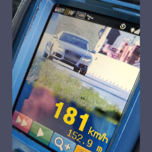 Tânăr de 20 de ani din Câmpia Turzii, prins circulând cu 181 km/h pe drumurile din Cluj