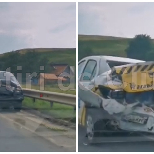 Accident la Apahida blochează traficul pe centura, autoritățile intervin rapid