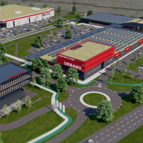 anunț privind viitorul hub comercial și de divertisment din florești, județul Cluj