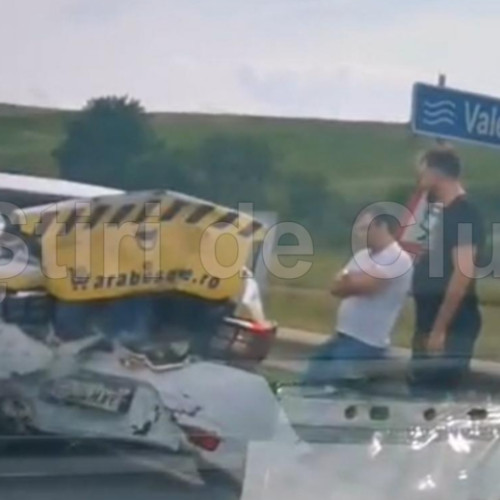 accident pe DN 1 în județul Cluj, trei mașini implicate