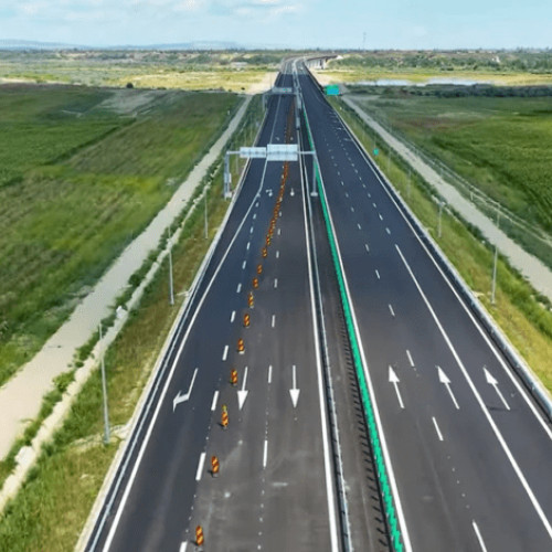 progres important pe autostrada a7, lotul pietroasele-buzau aproape de finalizare