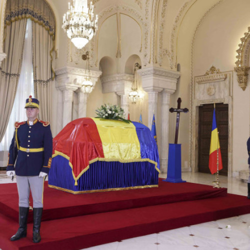 Ion Iliescu, condus pe ultimul drum în Romania