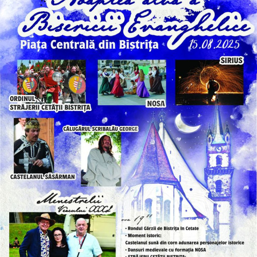 spectacole istorice și koncert de excepție la Bistrița