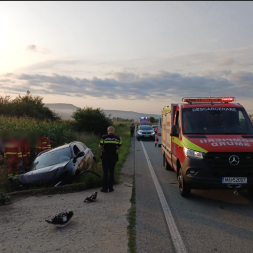 accident pe DN1C în zona Catcau, fără victime incarcerate
