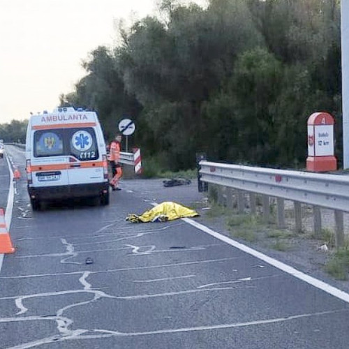 accident grav pe DN22B în apropierea podului peste Dunăre