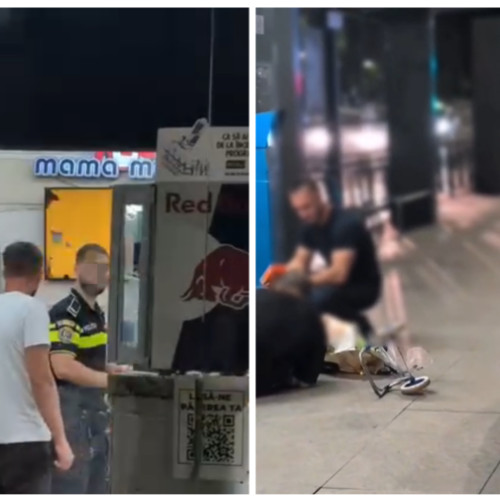 incident în gara din cluj. doi polițiști, acuzați că au ignorat un bărbat cazut pe trotuar pentru a merge la fast-food