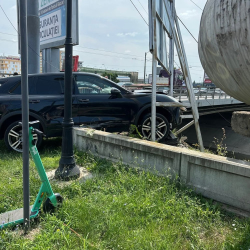 accident rutier la iași, pe bulevardul Tudor Vladimirescu