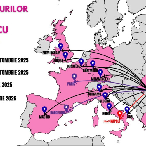 Wizz Air anunță noi rute din Aeroportul Internațional Craiova