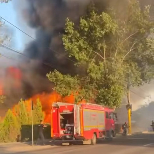 Incendiu major la fostul club Bellagio din Mamaia