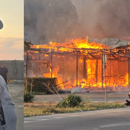 Incendiu devastator în Mamaia: clubul Bellagio distrus de flăcări