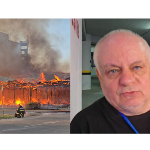 Incendiu la fostul club Bellagio din Mamaia