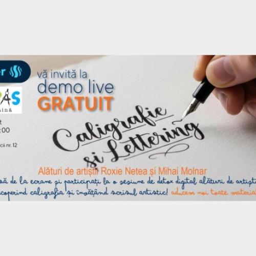 eveniment inedit dedicat caligrafiei și lettering-ului la Oradea
