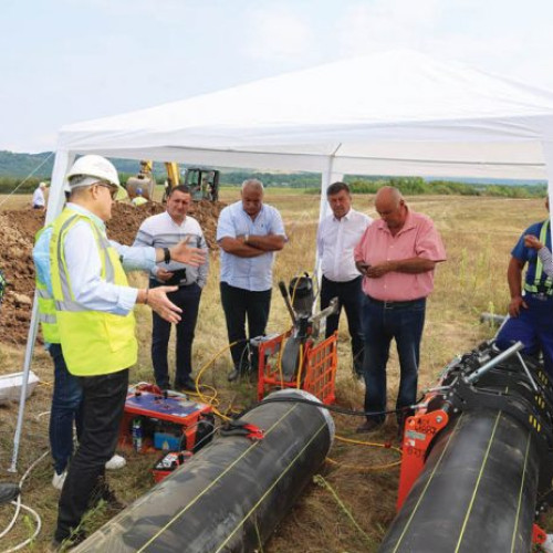 Progrese importante în proiectul de extindere a rețelei de gaze naturale pe Valea Slanicului