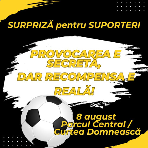 Ceahlaul Piatra-Neamț lansează o provocare pentru suporteri