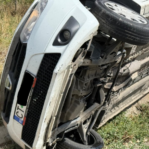 Accident rutier pe strada principală din Nisipari