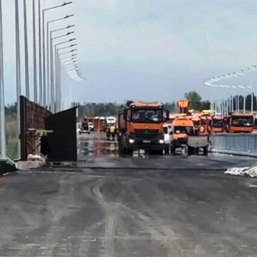 Suspendare temporară a lucrărilor pe tronsonul Focșani - Bacău - Pașcani al autostrăzii A7