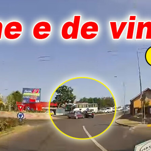 polémica după un accident la rondul dintre bd. 1 Decembrie și strada Dragaicii