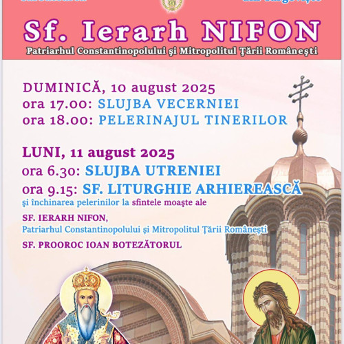 sarbatorirea sfantului Nifon la targoviste: restrictii de trafic si evenimente religioase