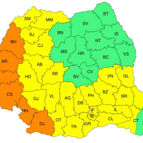 Judetul Gorj, sub avertizare de caniculă în perioada 9-11 august