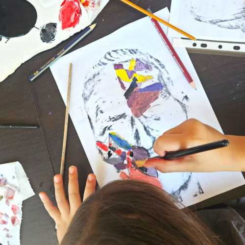 atelier pentru copii la muzeul de artă din constanța