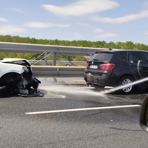 Incident fără victime pe drumurile din zonă