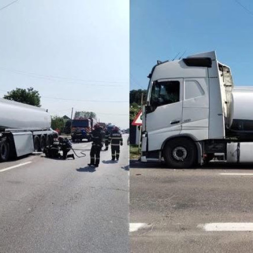 accident rutier pe dn 7 între pitesti și ramnicu valcea