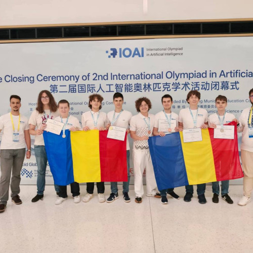 românia a câștigat opt medalii la olimpiada internațională de inteligență artificială 2025