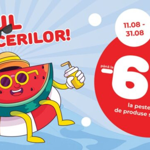 reduceri de până la 60% la magazinele Aurora Multimarket în luna august