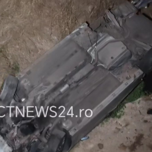 Tinerii implicați într-un accident grav pe drumul dintre Roso­ri și Balta Sărată