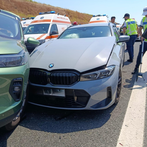 Accident rutier fără victime în trafic, anunță autoritățile
