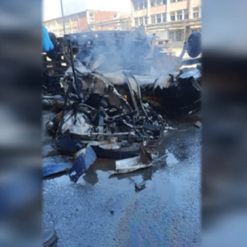 Accident aviatic în curtea unei fabrici din Arad