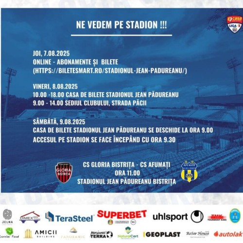 Detalii despre biletele pentru meciurile de pe stadionul Jean Pădureanu