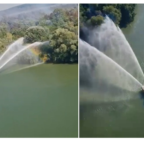 Misiune de stingere a unui incendiu în zona Chilia Veche reluată astăzi